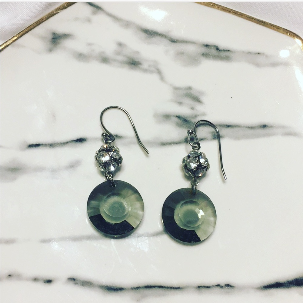 🌵Crystal earrings🖤